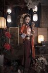 推特女神@鈦合金TiTi之高端頂級攝影系列 滿清服飾