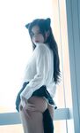 最新流出超人氣嫩模極品女神 ▌阿朱▌4K原版私拍 肛塞貓女郎 挺翹乳粒鮮嫩緊致白虎 無與倫比的氣質