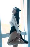 最新流出超人氣嫩模極品女神 ▌阿朱▌4K原版私拍 肛塞貓女郎 挺翹乳粒鮮嫩緊致白虎 無與倫比的氣質