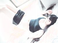 推特極品露臉巨乳蘿莉▌落落Raku ▌真空吊帶黑絲女秘書 陽具跳蛋自慰 超大尺度獻出白虎嫩鮑