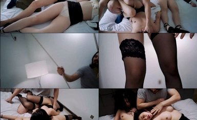 网友自拍情景剧 邋遢男出狱后尾随跟踪报复两美女警花入室强奸杀人