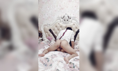 最新流出百萬粉絲網紅職業漢服模特▌煥兒▌清純靚麗下反差婊母狗 自慰露出浪的一逼 金主爆肏內射 (8)