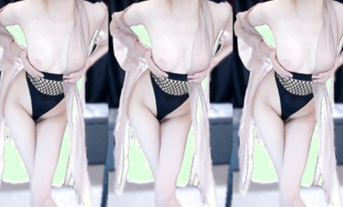 終於露了！萬元定製網易CC星秀代言人極品女皇後【白妖妖】很多人想要的最大尺度騷舞露逼道具紫薇炸裂 (1)