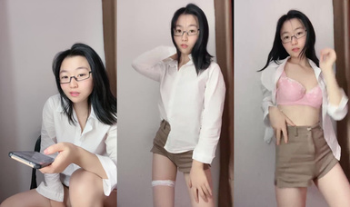 重磅核彈，20小時大禮包極品良家【夏天的童話】合集(12天)，淫盪眼鏡姐姐的誘惑，極品反差婊，好騷啊！ (8)