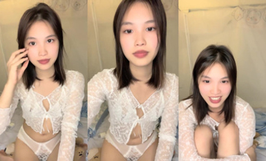 鄰家女神的淫盪一面你，【桃子魚】，清純害羞，被男友連操了好幾天 (4)