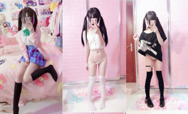 清純反差小母狗 Twitter蘿莉『蔡小熊』福利，可愛乖巧的小妹妹 怎麼能這么燒呢？一線天白虎嫩穴自己插出白漿[上]（3）