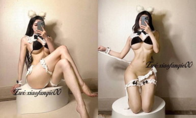 頂級露臉尤物！極品九頭身拜金名媛網紅反差女神【小番茄xiaofanqie00】VIP群福利，調教啪啪道具紫薇潮噴，母狗屬性拉滿了 (1)