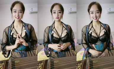 高顏值古箏舞姬@妹妹的閨蜜 尺度福利秀 (8)