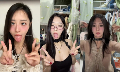 抖音10w粉反差網紅@灌湯飽飽 阿嘿顏尺度視頻合集（3）