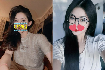 窮人女神富人玩物，頂級性感外圍女神『貓小七噴泉』一龍戲二鳳？還是水晶配蝴蝶～噴了一地 看著自己的投屏好騷 (1)