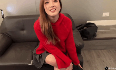 【AI畫質增強】AV導演_恩凱Enkai【櫻花妹得來速EP2】高冷日系美女，超高顏值長腿櫻花妹！4K修復版！