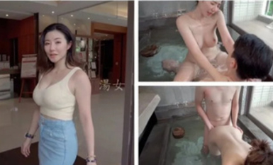 打野《露天風呂》台灣北投女子 湯女-淺淺