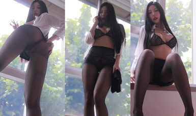 韓國巨乳模特@Dongeuran 誘惑寫真作品3套超清原版 -office girl (7)