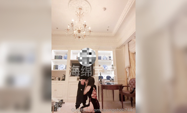 #海綿寶寶 絕美顏值九頭身絲襪高跟美腿名媛網黃主人的玩具 大尺度性愛私拍 (10)