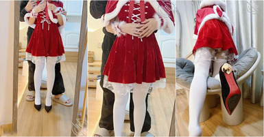 海角兄妹亂倫【內心中的黑暗之神】親妹妹就是我聖誕最好得禮物！聖誕夜妹妹穿上紅色聖誕裝和我瘋狂做愛！