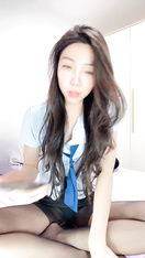 【濕濕】絕頂長腿騷母狗狗鏈舔內褲高跟鞋插逼 (27)