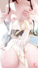 網紅極品白虎福利姬【初戀小安】極品網紅安安老師刀妹cos肉體手淫_白漿流出_cos_白漿_高潮