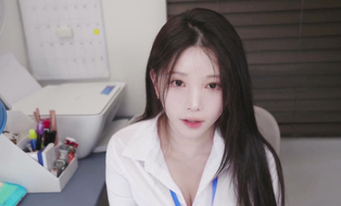 大尺度擦邊ASMR女神【yoonying】巨乳淫語劇情誘惑 (19)