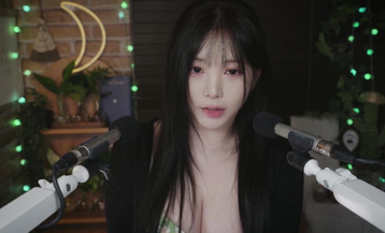 大尺度擦邊ASMR女神【yoonying】巨乳淫語劇情誘惑 (5)