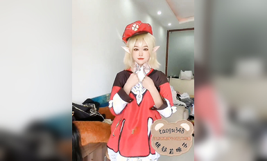 兩位高顏值COS女神『木之本瀾+桃谷若姬子』最新大尺私拍 各式動漫女神 美乳粉穴 高清 (12)