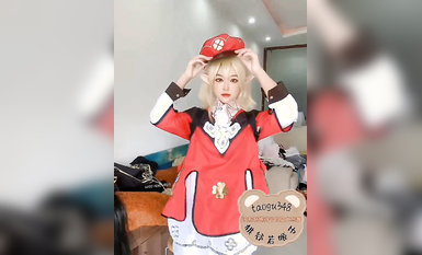 兩位高顏值COS女神『木之本瀾+桃谷若姬子』最新大尺私拍 各式動漫女神 美乳粉穴 高清 (12)